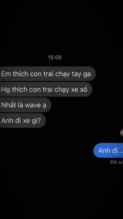 em thích đi xe ga
