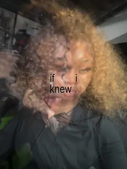 if i knew 