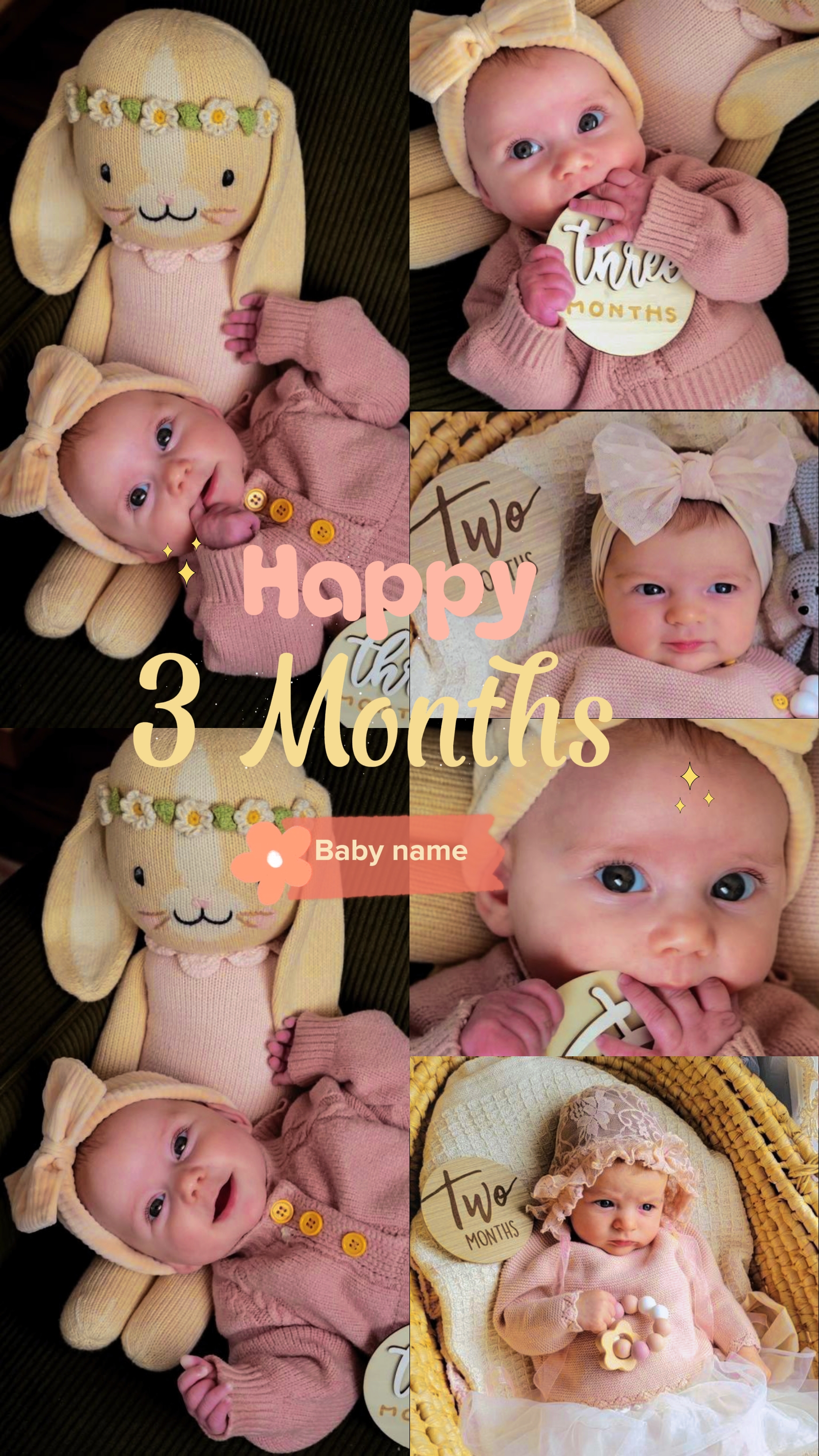 Happy 3 Months Baby 