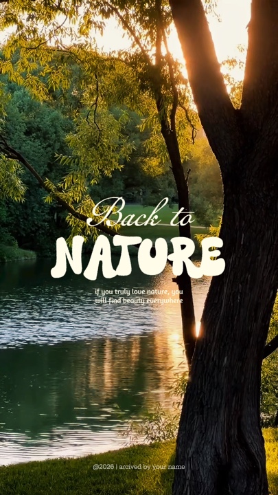De Volta À Natureza