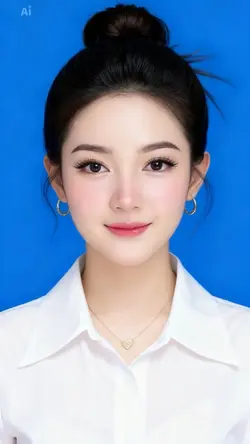 Poto latar biru