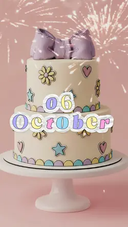 Hbd 06 October 🎂