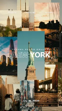 TRAVEL PHOTO COLLAGE