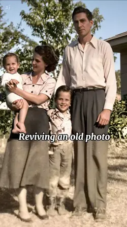 Restoring old photo