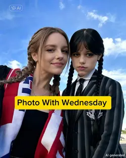 Photo With Wednesday