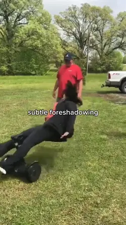 subtle foreshadowing