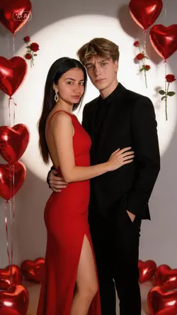 valentine photoshoot