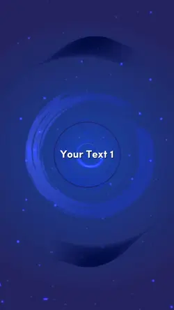 blue circle vertical