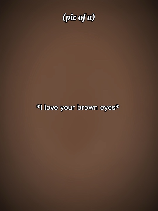 Braune Augen 