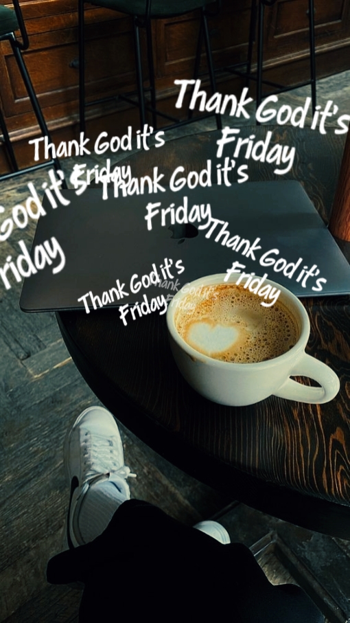 Terima kasih Tuhan ini hari jumat