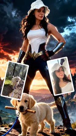 Poster With Pet Epic