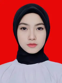 red background