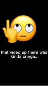 that was cringe 😬