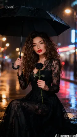 rain photoshoot