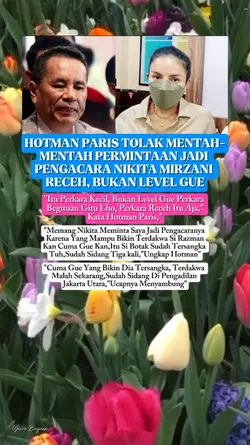 Hotman Paris berkata