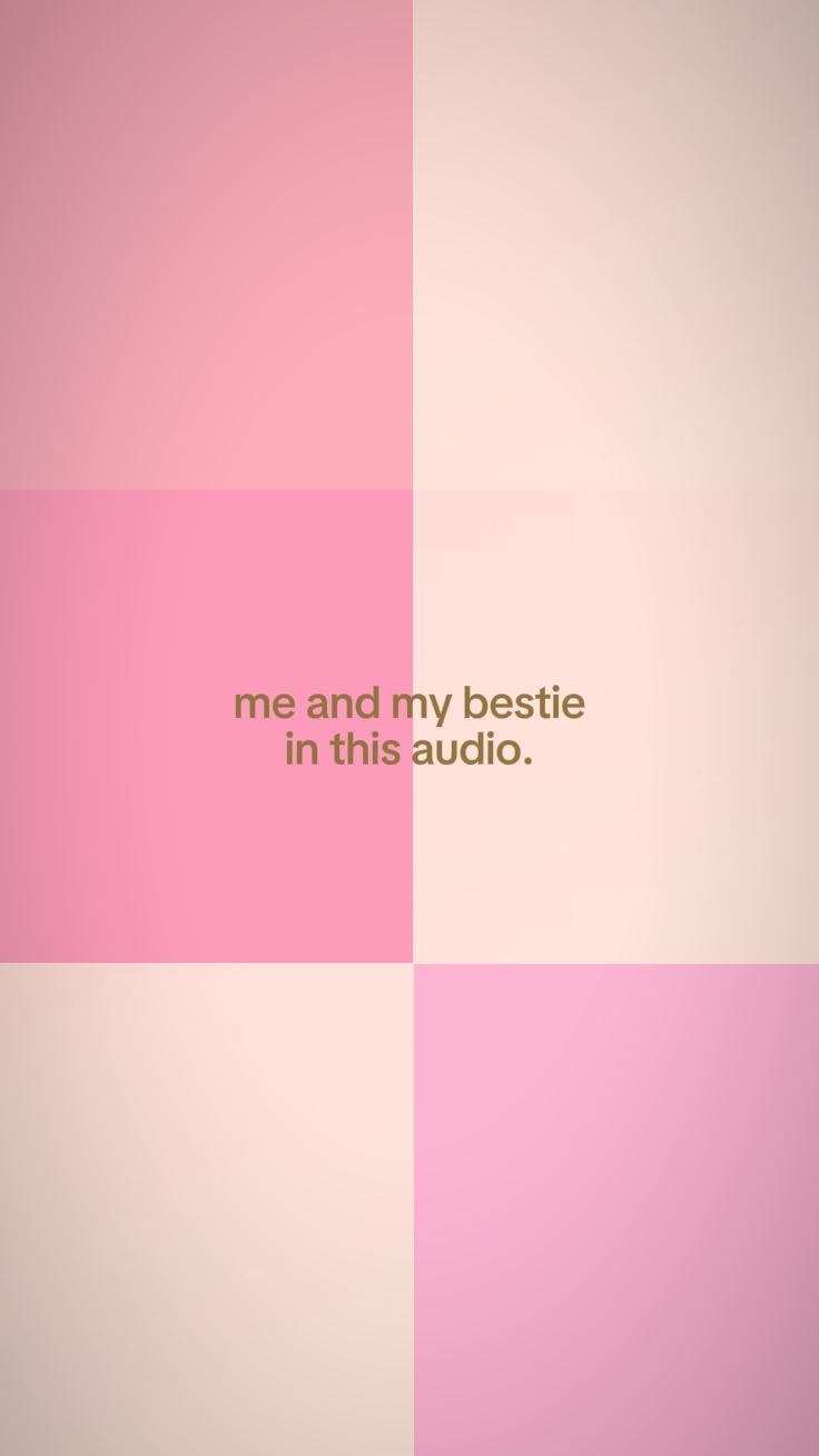 Yo y mi mejor amiga en este audio