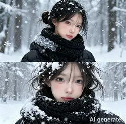 雪地二宫格ai
