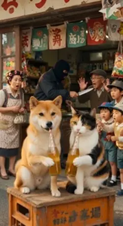 昭和レトロ「強盗」