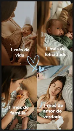 1 mês de vida