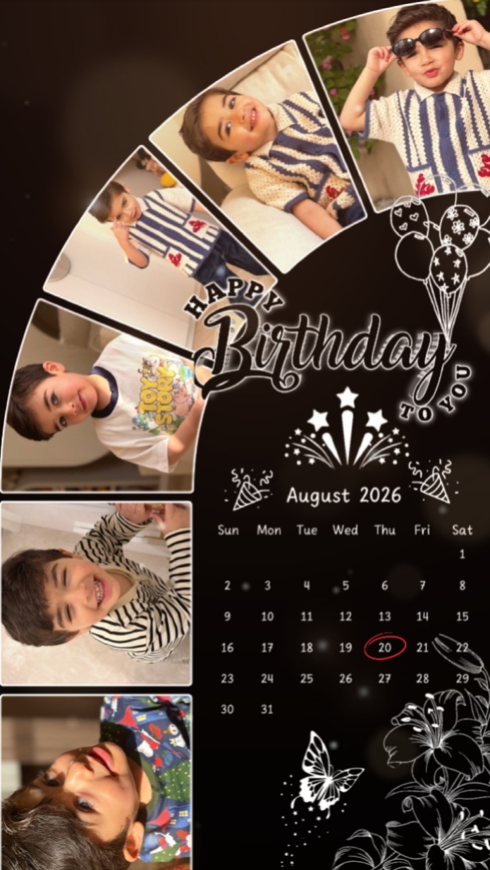 Birthday 20 August 