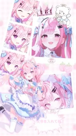 壁紙🩷6️⃣枚目背景透過画像入れてください🎵