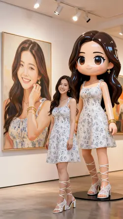 Self Figure Ai art