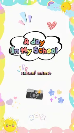 A day in my school 