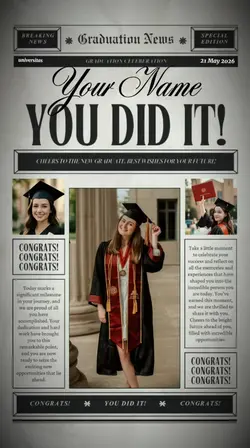 Graduation Template