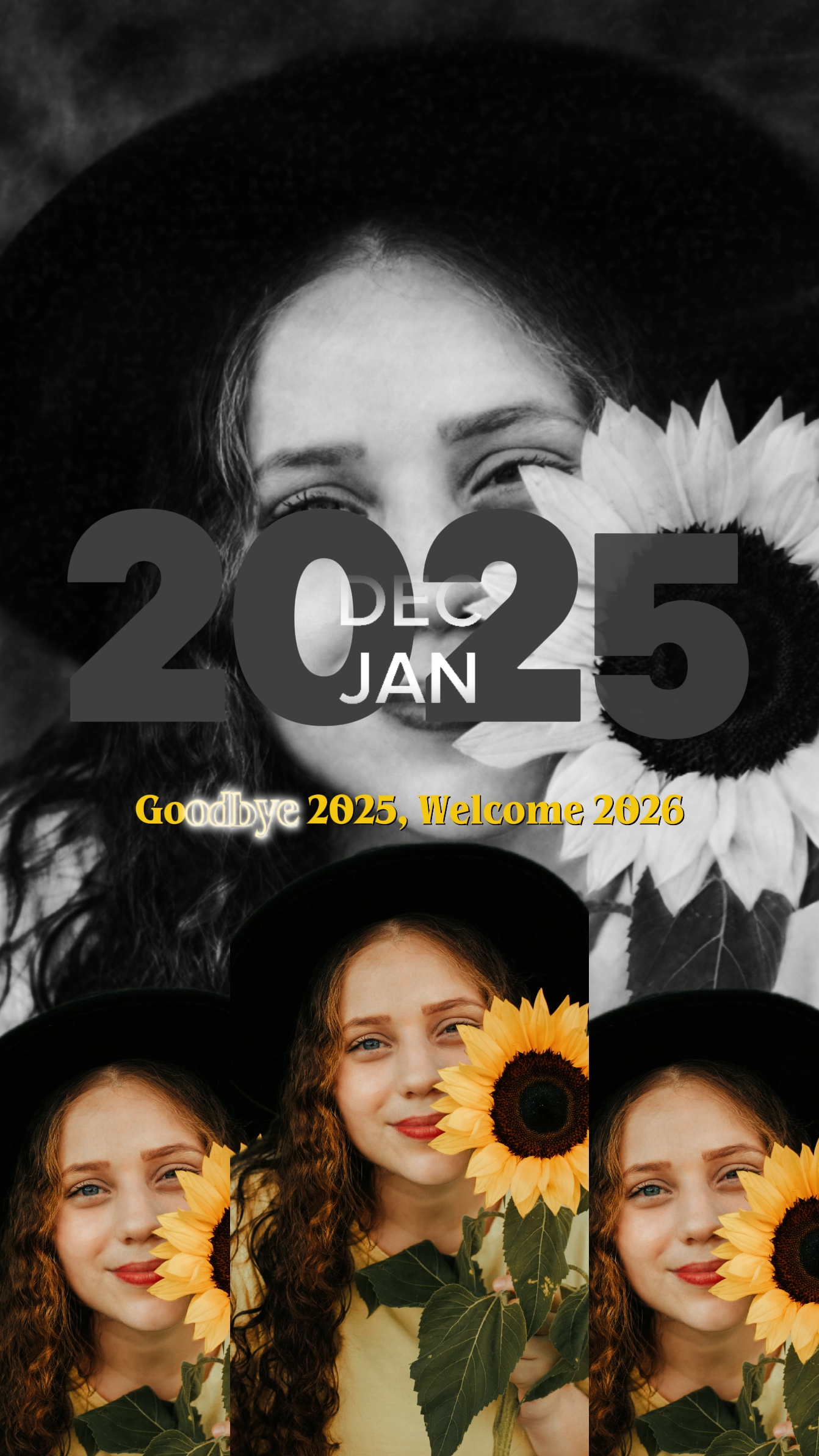 Tschüss 2025 Willkommen2026