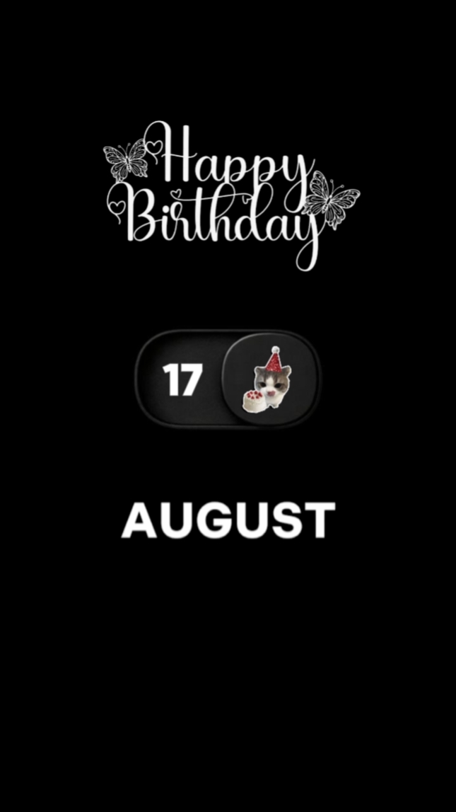 HBD 17 août