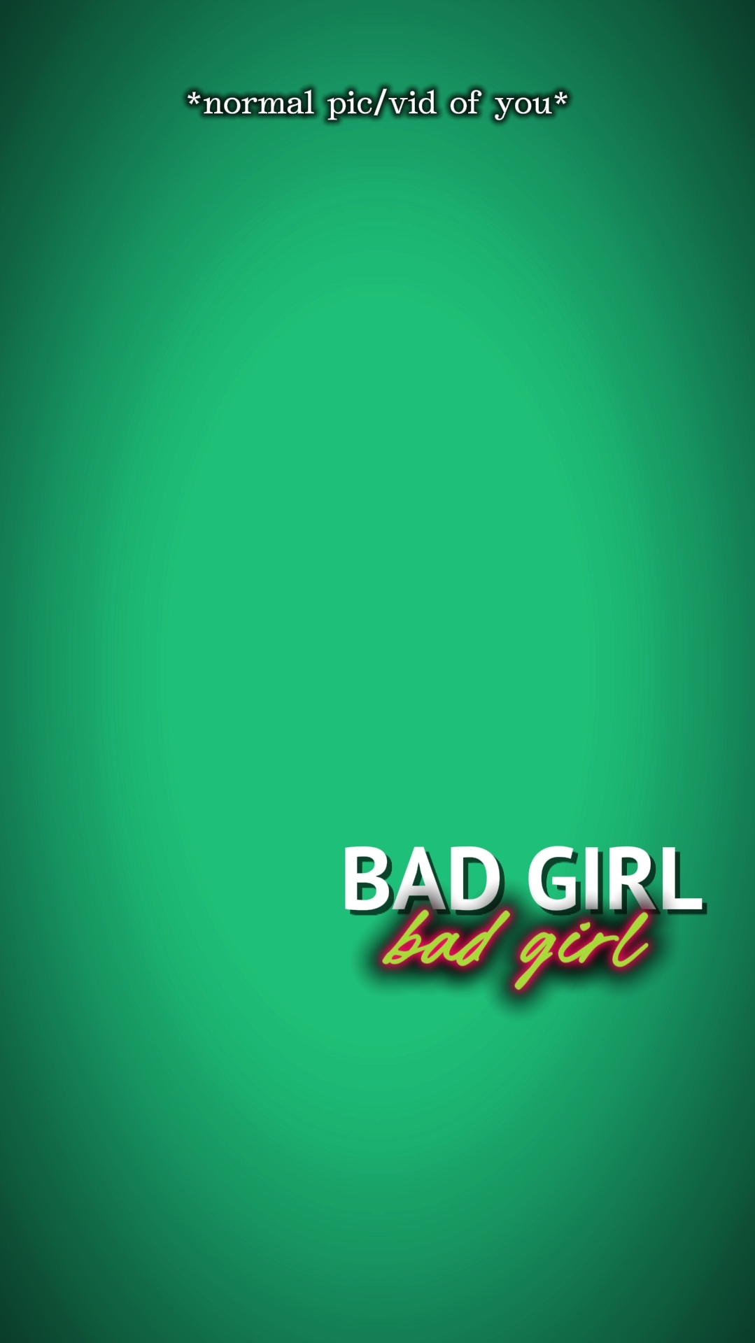 bad girl