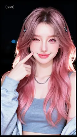 Ai pink hair 