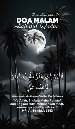 Doa 10 mlm terakhir