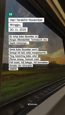 November Selesai