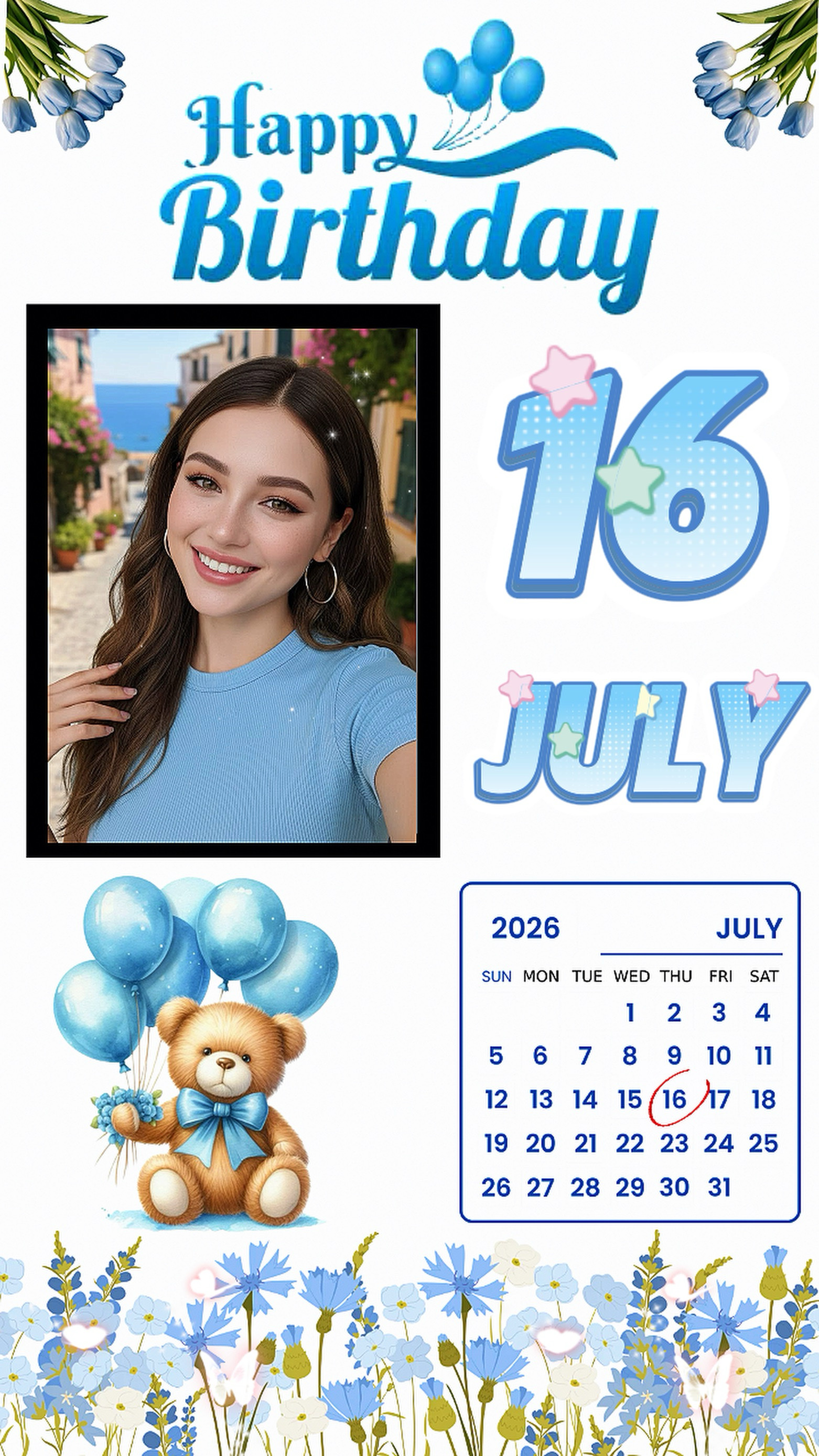 16 July birthday 
