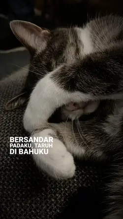 bersandar padaku