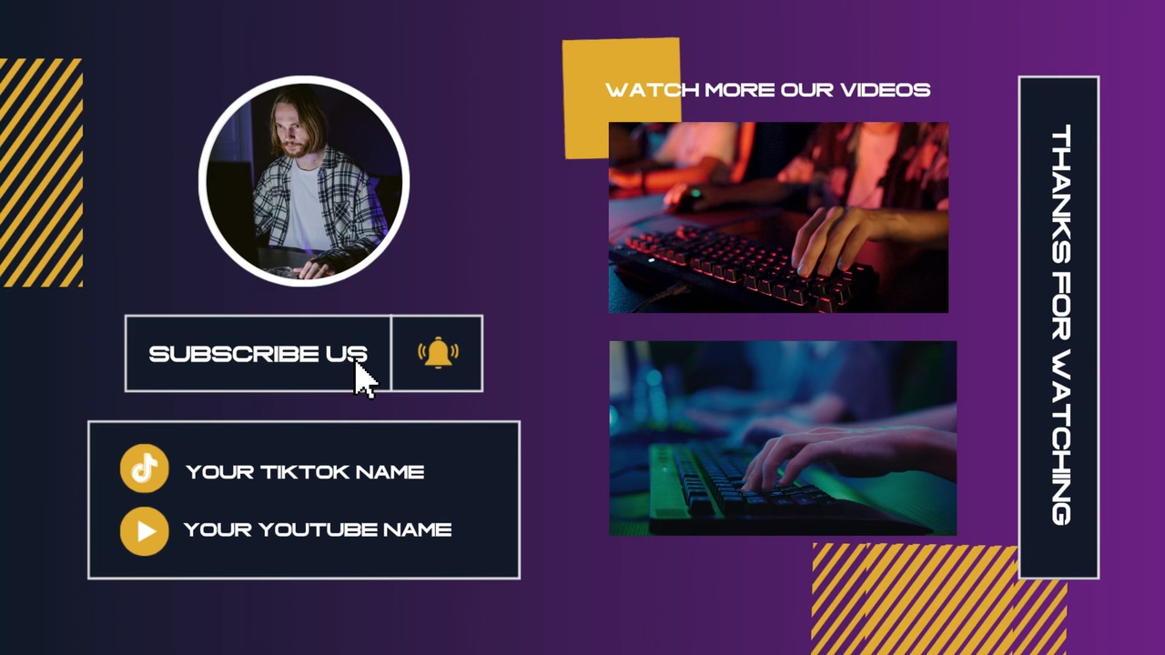 Cool na Outro Template