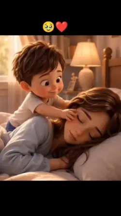 mom and son