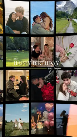 birthday my love