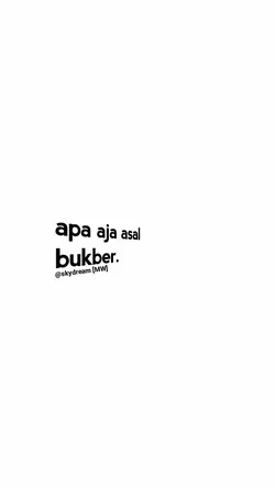 apa aja asal bukber
