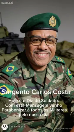 Feliz dia do Soldado
