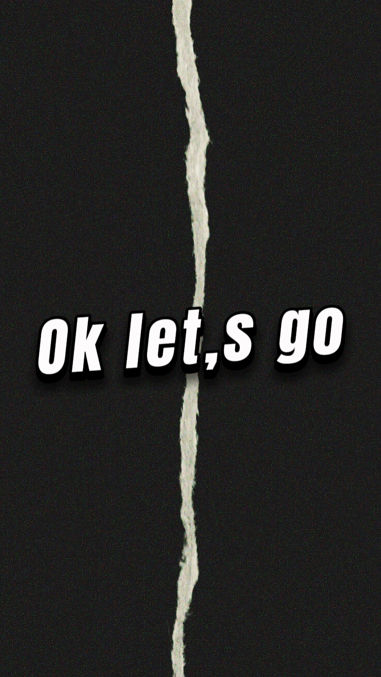 ok let's go