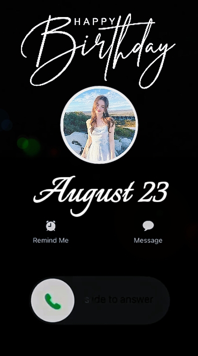 B'DAY SISTER 23 AUG