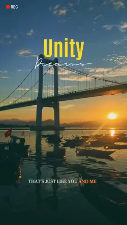 Unity ..|Lyrics 