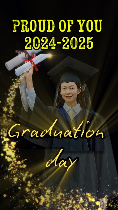 Wisuda yang bangga 