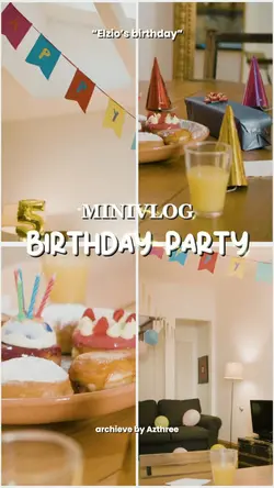 Bithday Party vlog