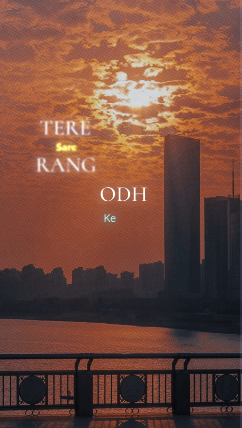 tere sare rang oodke