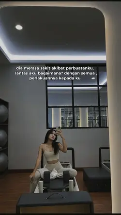 dia merasa sakit dgn