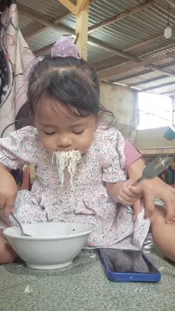 mukbang anak lucu