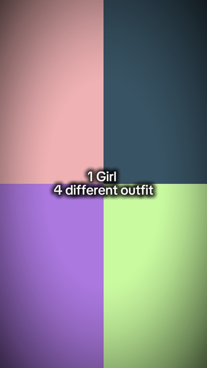 1 garota 4 diferente o